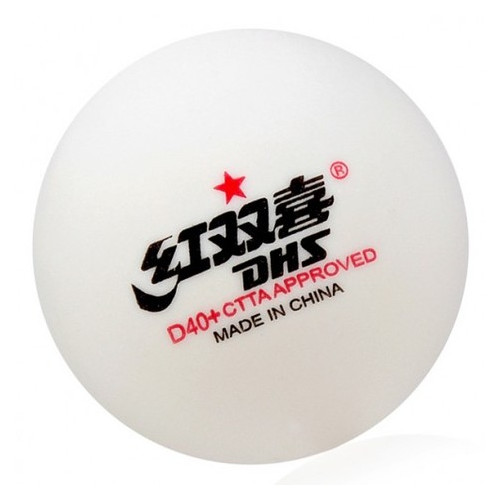 М'ячі для настільного тенісу DHS Cell-Free Dual 40 мм 1* фото №2