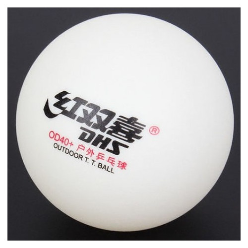 М'ячі для настільного тенісу DHS Cell-Free Dual Outdoor фото №4
