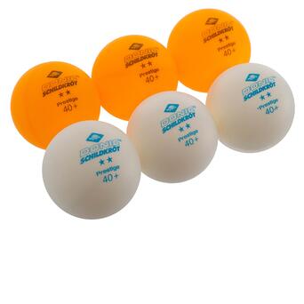 Набір м'ячів для настільного тенісу FDSO Donic MT-608523 Різнобарвний 6шт (60508542) фото №4
