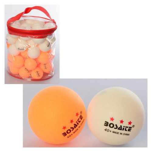 Теннисные шарики Bambi 60 штук в сумке (MS 3101-2) фото №1