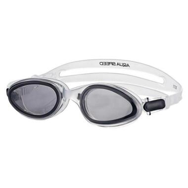 Окуляри для плавання Aqua Speed ​​SONIC 3063 прозорий/чорний OSFM 5908217630636 фото №1