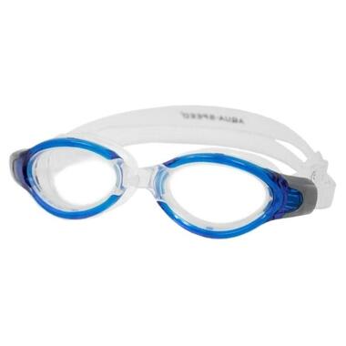Окуляри для плавання Aqua Speed ​​TRITON 5859 синій/прозорий OSFM 5908217658593
 фото №1