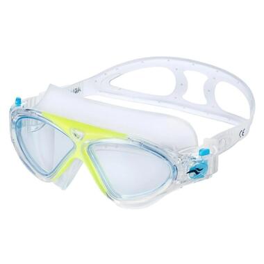 Окуляри для плавання Aqua Speed ZEFIR 9289 жовтий/прозорий OSFM 5908217692894 фото №1