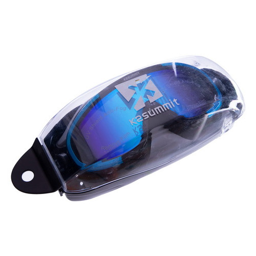 Окуляри-маска для плавання FDSO K2Summit BH018 Чорно-синій (60508302) фото №5