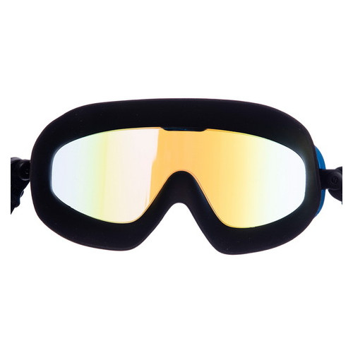 Окуляри-маска для плавання FDSO K2Summit BH018 Чорно-синій (60508302) фото №4