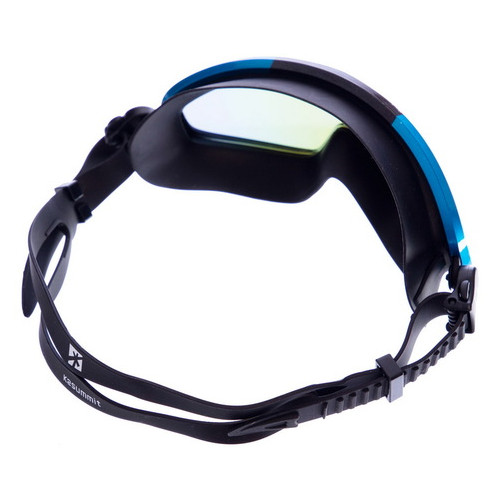 Окуляри-маска для плавання FDSO K2Summit BH018 Чорно-синій (60508302) фото №2