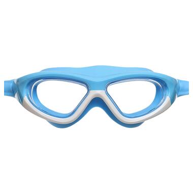 Окуляри-полумаска для плавання дитячі з берушами FDSO 9200 Блакитний (60508807) фото №3