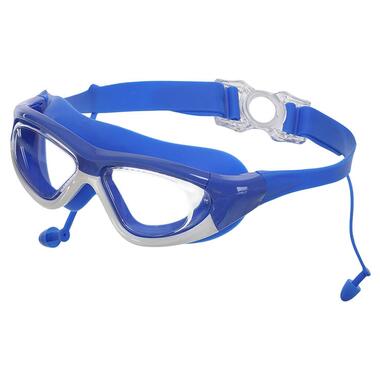 Окуляри-полумаска для плавання дитячі з берушами FDSO 9200 Синій (60508807) фото №1