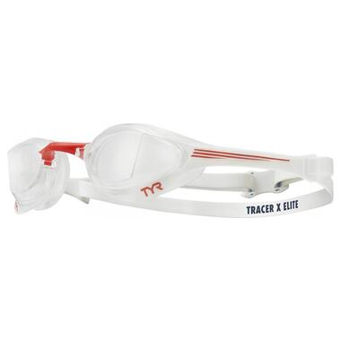 Очки для плавания TYR Tracer-X Elite Racing Red/Navy (642) фото №1
