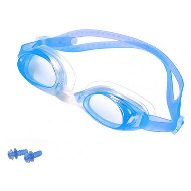 Окуляри для плавання дитячі/підліткові Newt Swim Goggles блакитні NE-PL-600-BL фото №1