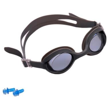 Окуляри для плавання дитячі/підліткові Newt Swim Goggles сірі NE-PL-600-G фото №1