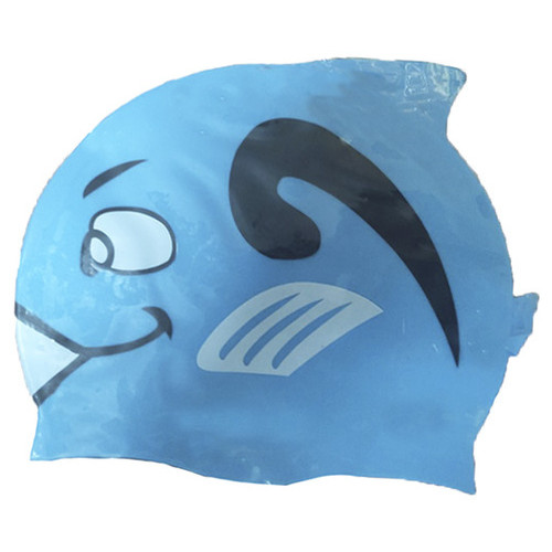 Шапочка для плавання дитяча Риба PL-1823 Блакитний (60429083) фото №1