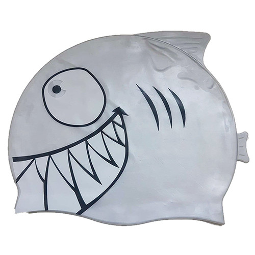 Шапочка для плавання дитяча Риба PL-1823 Сірий (60429083) фото №1