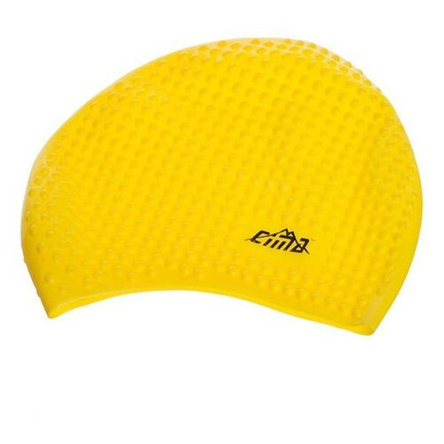 Шапочка для плавання Cima на довге волосся Bubble PL-1669 Жовтий (60437012) фото №1
