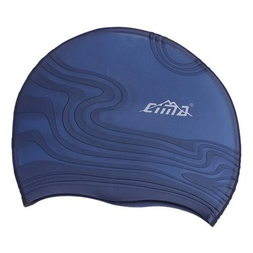 Шапочка для плавання Cima Хвиля PL-1667 Темно-синій (60437011) фото №1