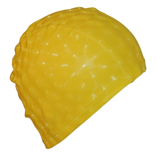 Шапочка для плавання Final 3D універсальна жовта (PM-3D-yellow) фото №1