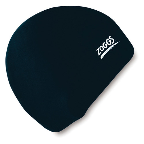 Шапочка для плавания Zoggs Junior Silicone Cap Black (300709BLK) фото №1