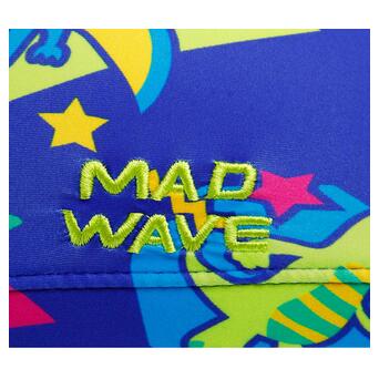 Шапочка для плавання Mad Wave дитяча Dinos M052902 Синій (60444191) фото №5