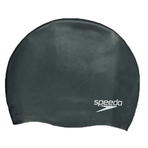 Шапочка для плавания Speedo Plain Moulded 870984 Черный (60443006) фото №1