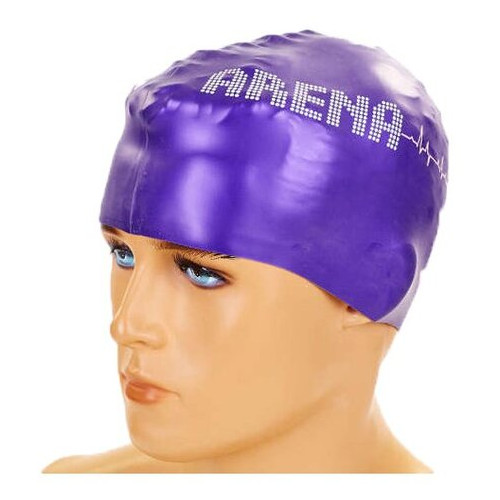 Шапочка для плавання Arena дитяча AR-91552-90 Фіолетовий (60442007) фото №1