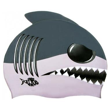Шапочка для плавання дитяча Newt Shark сіра NE-DL-C12 фото №1