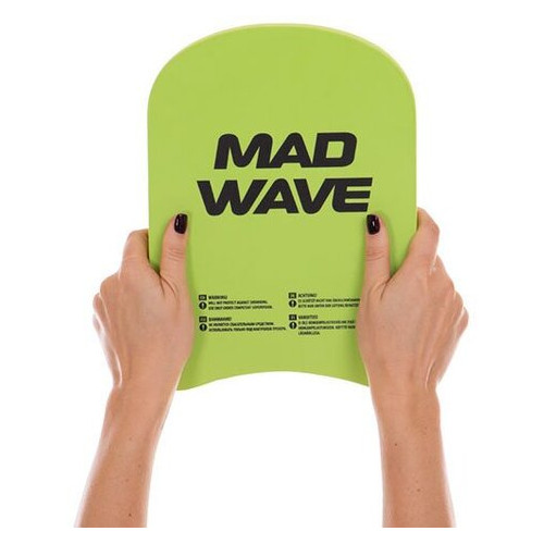 Доска для плавания Mad Wave M072005 детская Зеленый (60444083) фото №3