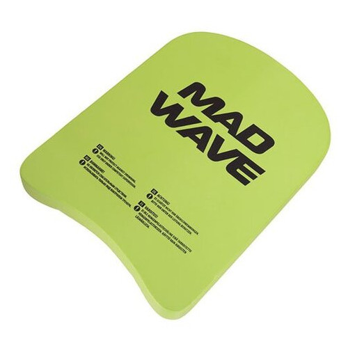 Доска для плавания Mad Wave M072005 детская Зеленый (60444083) фото №1