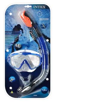 Трубки для плавання Intex Hyper-Flow Sr. Snorkels Blue (55924) фото №2