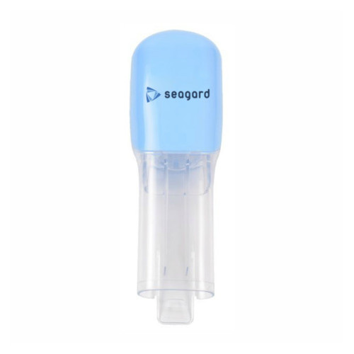 Трубка Seagard Easybreath для полнолицевой маски для плавания, 21 см XS Голубой фото №1