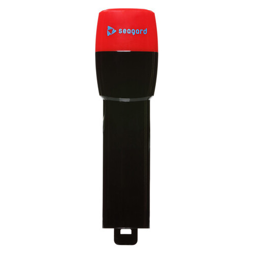 Трубка Seagard Easybreath для полнолицевой маски для плавания, 24 см L/XL Черно-Красный фото №1