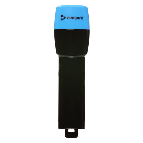 Трубка Seagard Easybreath для полнолицевой маски для плавания, 24 см S/M Черно-Синий фото №1