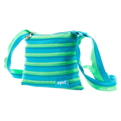 Жіноча сумка Zipit Medium Turquise Blue & Spring Green (ZBD-15) фото №2