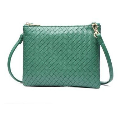 Жіноча сумка-клатч зі шкірозамінника Amelie Galanti A991503-01-green фото №1