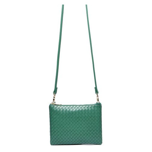 Жіноча сумка-клатч зі шкірозамінника Amelie Galanti A991503-01-green фото №6