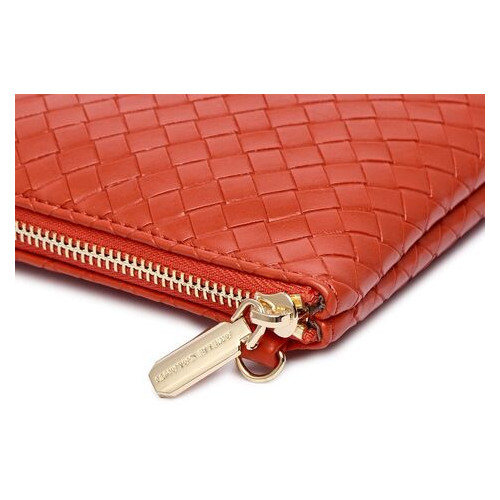 Жіноча сумка-клатч зі шкірозамінника Amelie Galanti A991503-01-orange фото №11