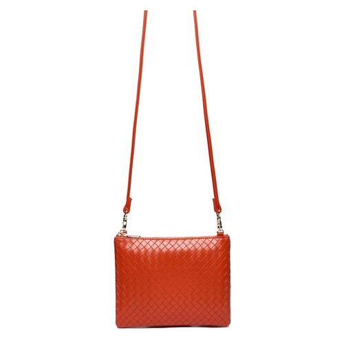 Жіноча сумка-клатч зі шкірозамінника Amelie Galanti A991503-01-orange фото №6