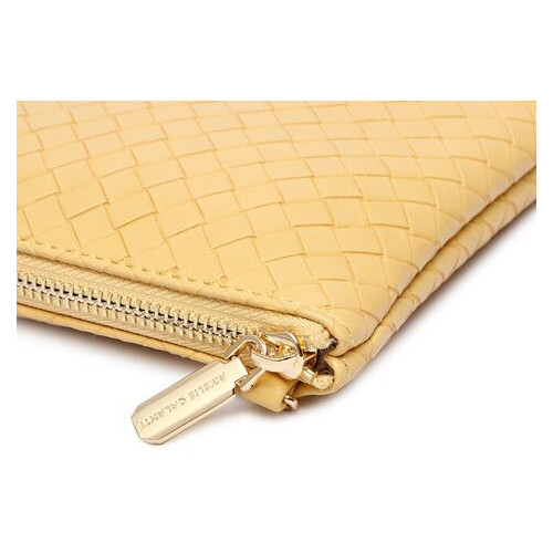 Жіноча сумка-клатч зі шкірозамінника Amelie Galanti A991503-01-yellow фото №9