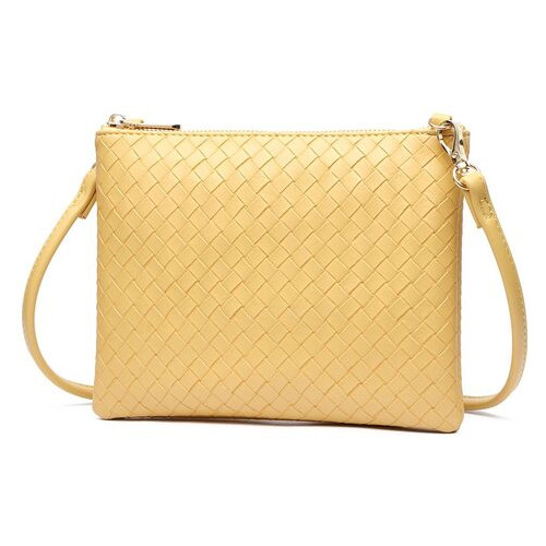 Жіноча сумка-клатч зі шкірозамінника Amelie Galanti A991503-01-yellow фото №2