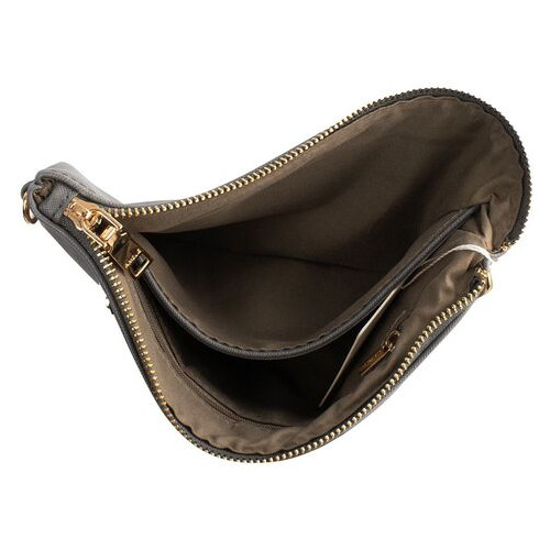 Жіноча сумка-клатч зі шкірозамінника Amelie Galanti A991705-grey фото №9