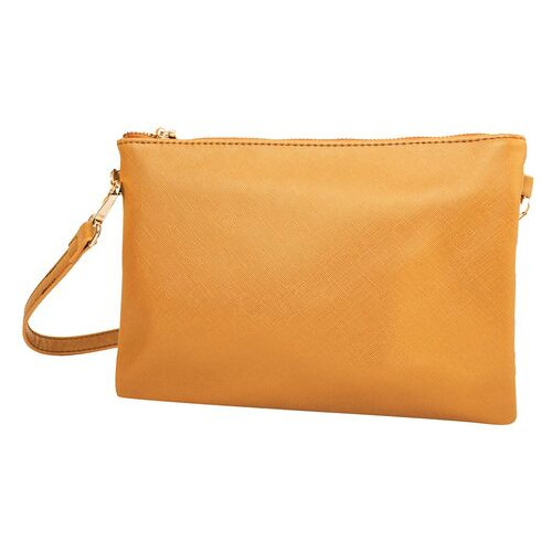 Жіноча сумка-клатч зі шкірозамінника Amelie Galanti A991705-yellow фото №2