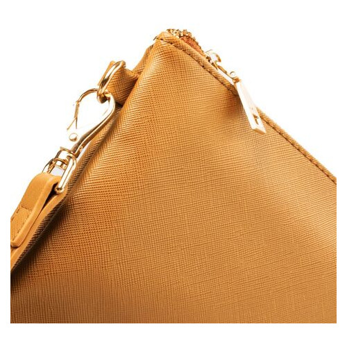 Жіноча сумка-клатч зі шкірозамінника Amelie Galanti A991705-yellow фото №7
