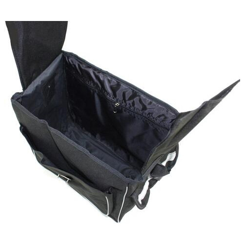 Велика сумка портфель Wallaby 855 чорний фото №6