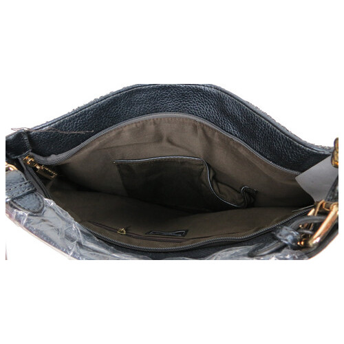 Жіноча сумка Giaguaro сіра фото №9
