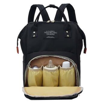 Сумка для рюкзак для мами 12L Living Traveling Share чорний фото №4