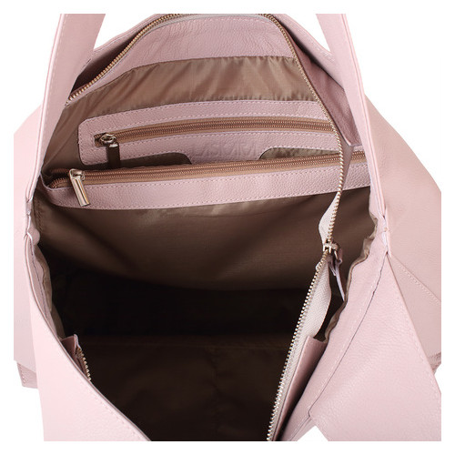 Женская кожаная сумка Laskara LK-DS258-rose фото №8