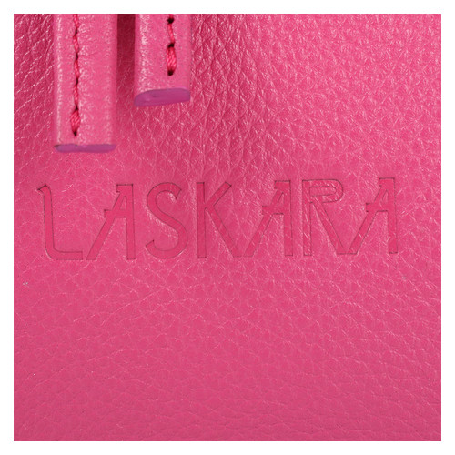 Женская кожаная сумка Laskara LK-DS263-raspbery фото №6