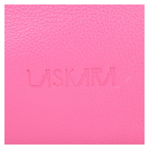Женская кожаная сумка Laskara LK-DS267-honey-raspbery фото №6