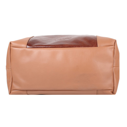 Женская кожаная сумка Laskara LK-DS269-brown-choco фото №4