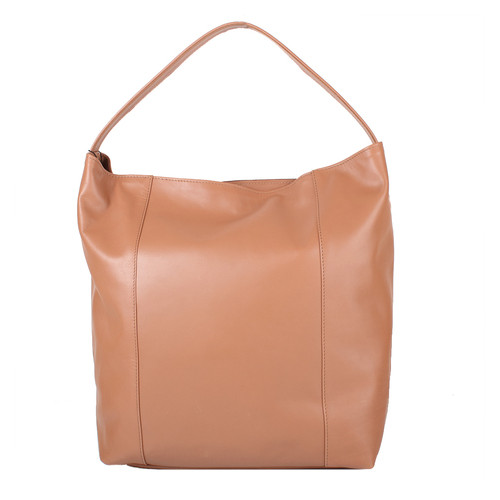 Женская кожаная сумка Laskara LK-DS269-brown-choco фото №3