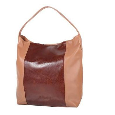 Женская кожаная сумка Laskara LK-DS269-brown-choco фото №1